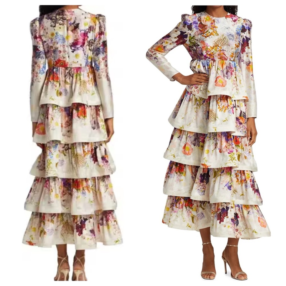 ZIMMERMANN Prima Tiered Dress - Picture 7 of 16